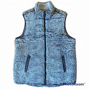 Thread & Supply Cozy Sherpa Plush Teddy Vest Size Xl